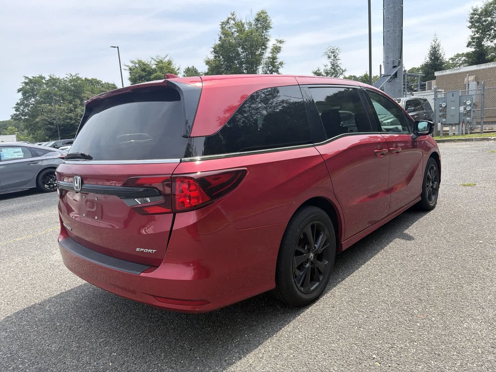 Used 2024 Radiant Red Metallic II Honda Sport image 5