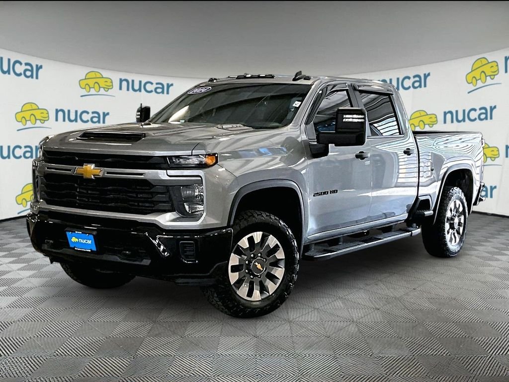 Used 2024 Sterling Gray Metallic Chevrolet Custom image 3