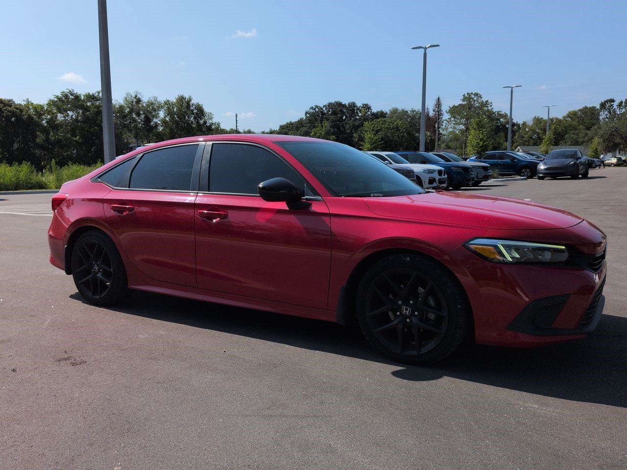 Used 2022 Rallye Red Honda Sport image 1