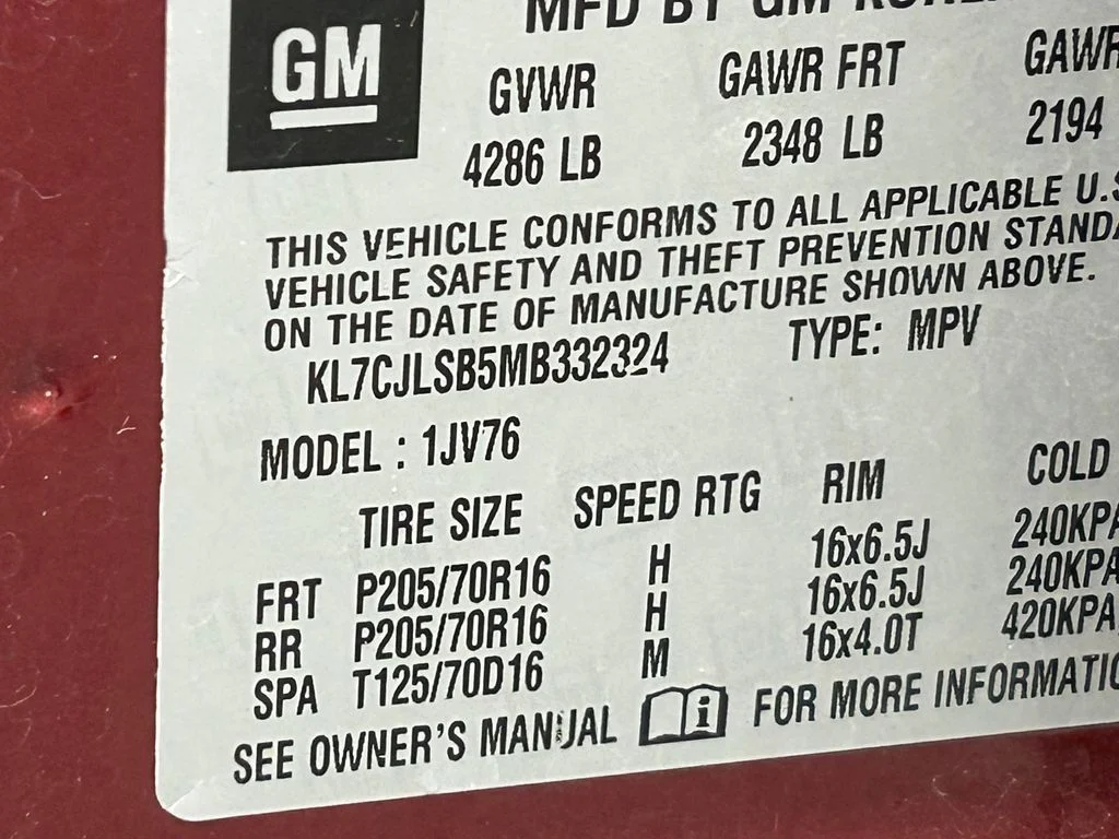 Used 2021 Crimson Metallic Chevrolet LT image 32
