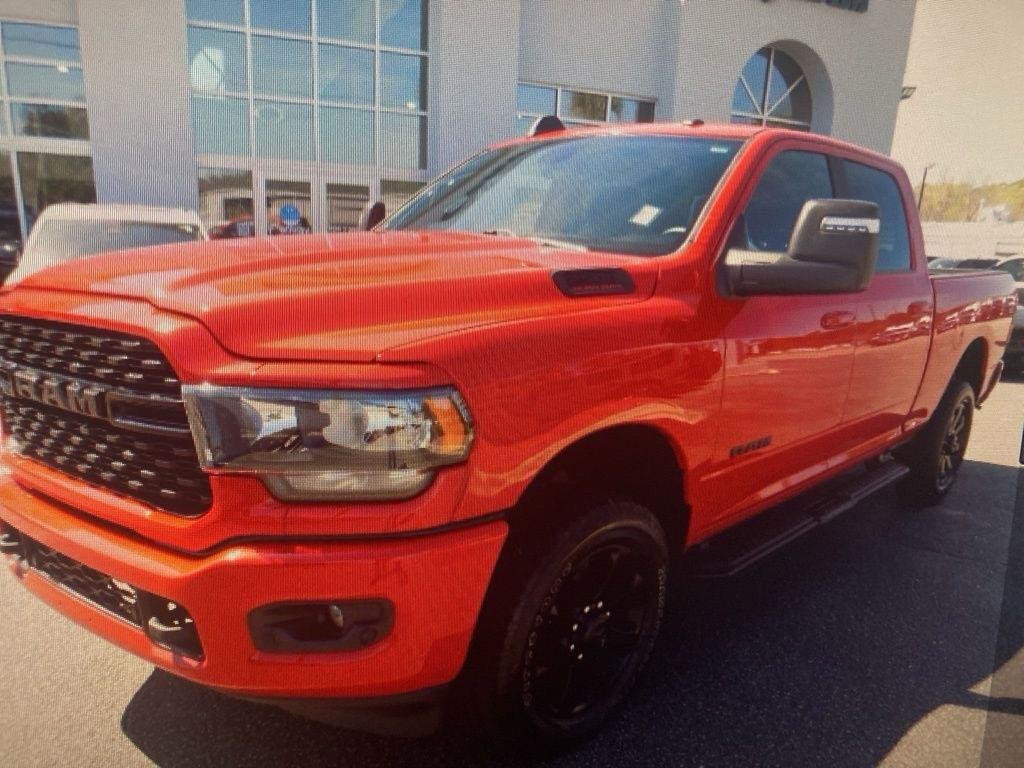 Used 2024 Flame Red Clearcoat Ram Big Horn image 4