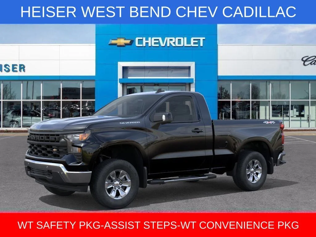 New 2026 Black Chevrolet WT image 2