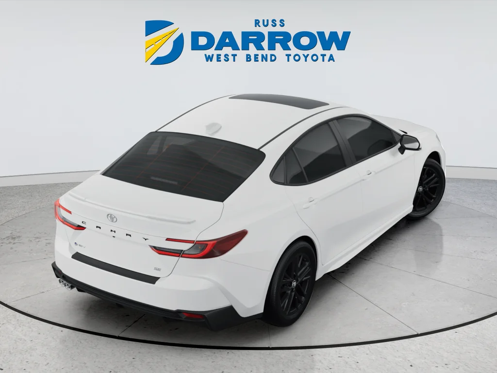 Used 2025 White Toyota SE image 4