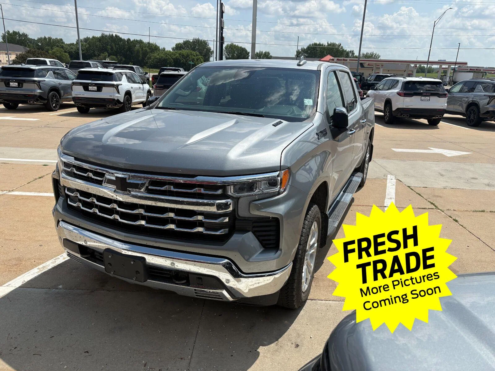 Used 2023 Sterling Gray Metallic Chevrolet LTZ image 2