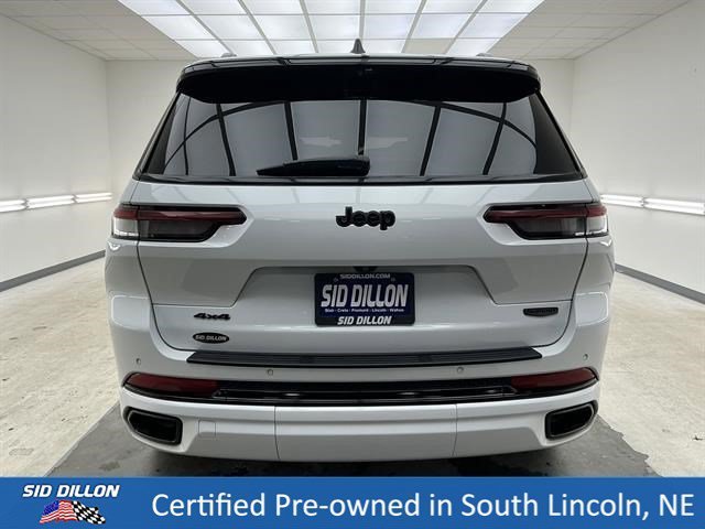 Used 2023 Bright White Clearcoat Jeep Summit Reserve image 5
