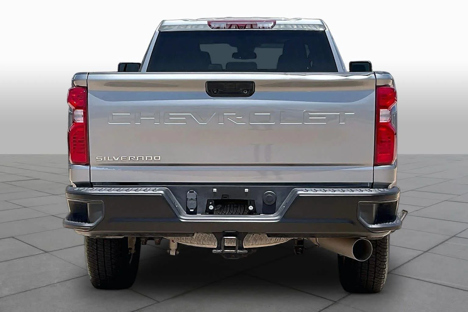 Used 2024 Sterling Gray Metallic Chevrolet Work Truck image 6