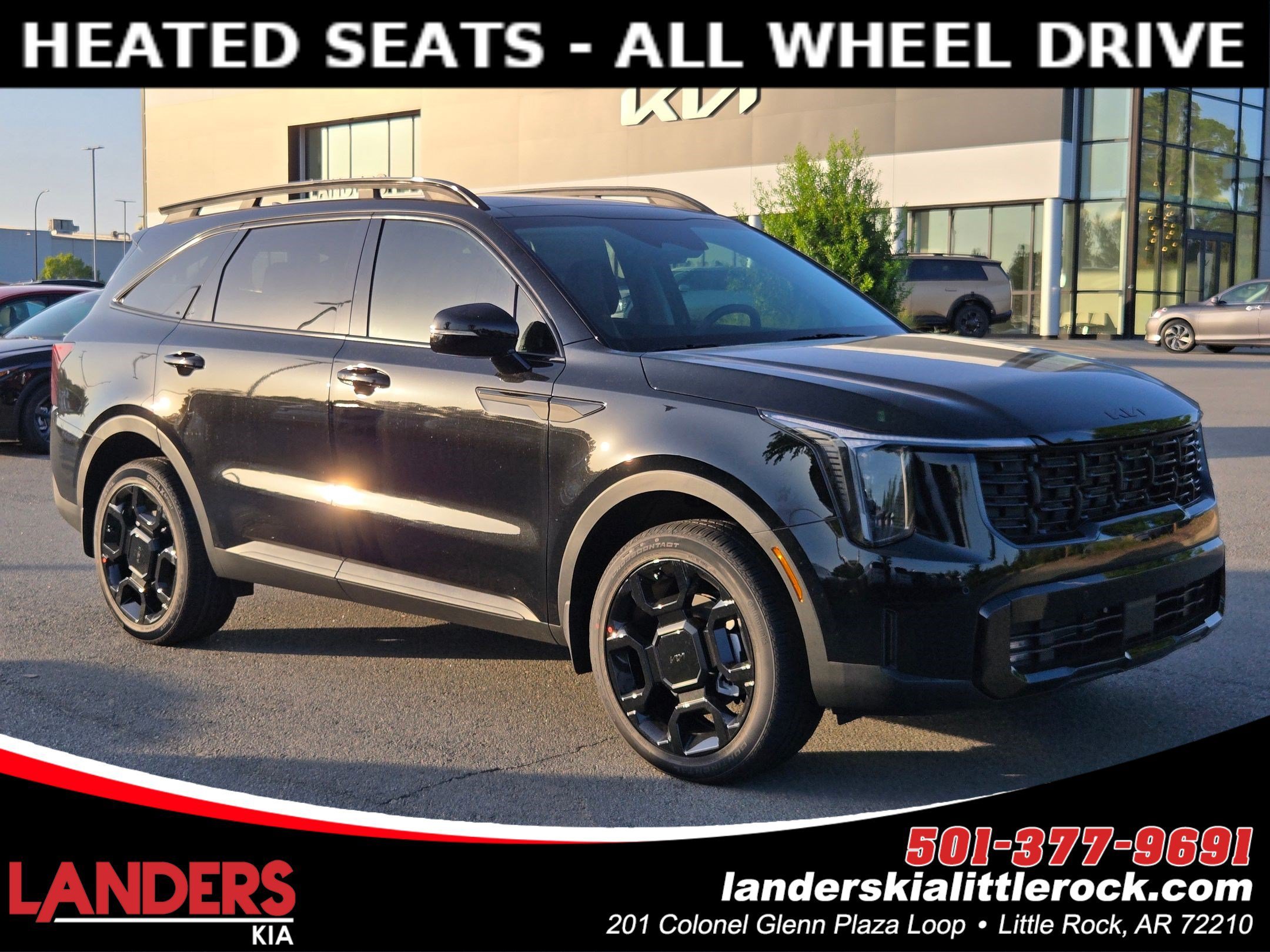 New 2026 Ebony Black Kia X-Line EX image 1