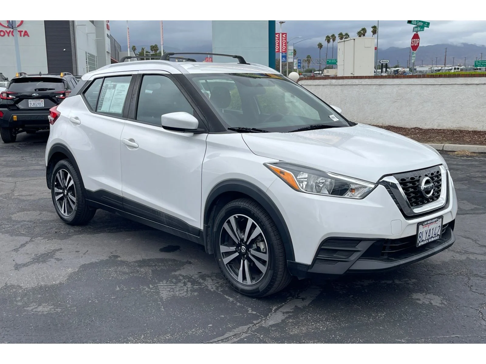 Used 2019 Aspen White Tricoat Nissan SV image 8