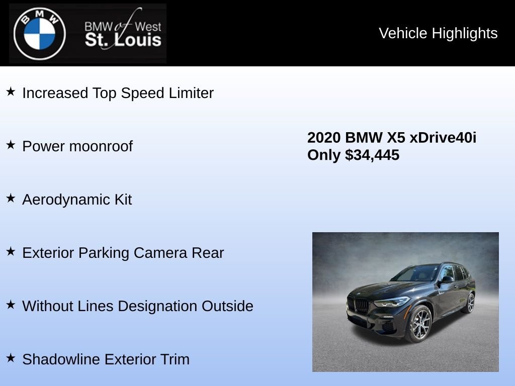 Used 2020 Black BMW xDrive40i image 24