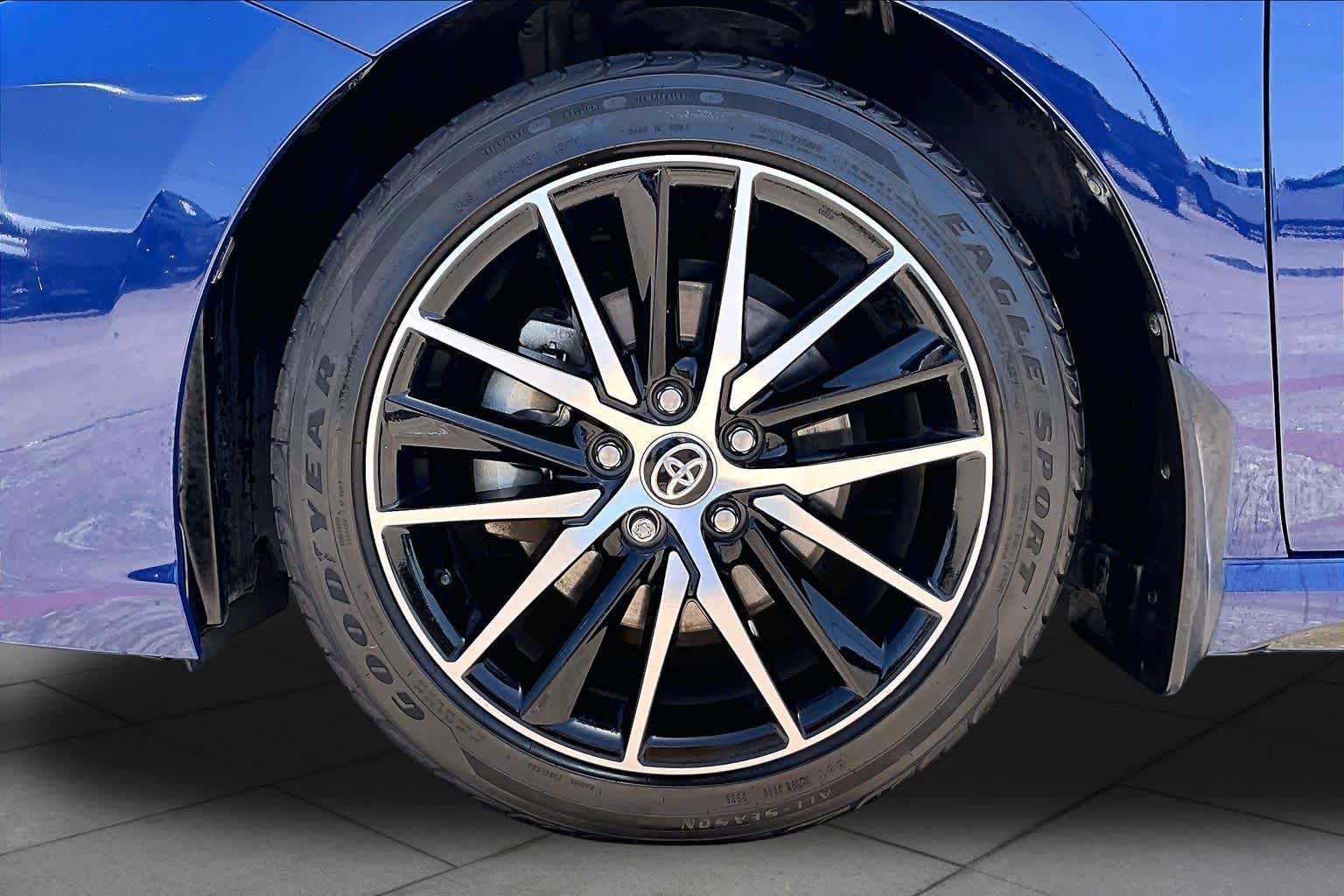 Used 2023 Reservoir Blue Toyota SE image 11