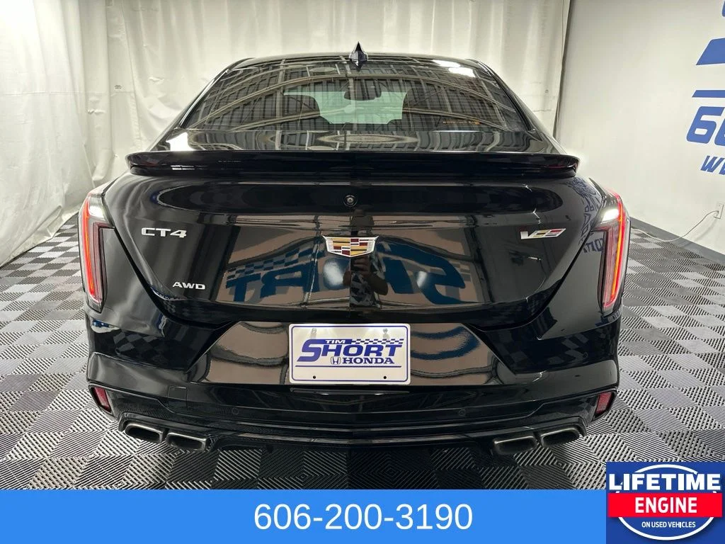 Used 2022 Black Cadillac V-Series image 4