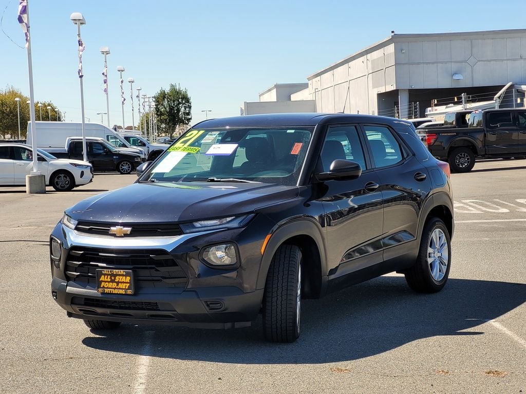 Certified Used 2021 Midnight Blue Metallic Chevrolet LS image 8