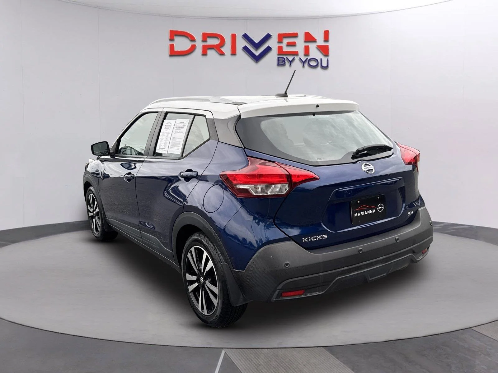 Used 2020 Deep Blue Pearl/Fresh Powder Nissan SV image 5