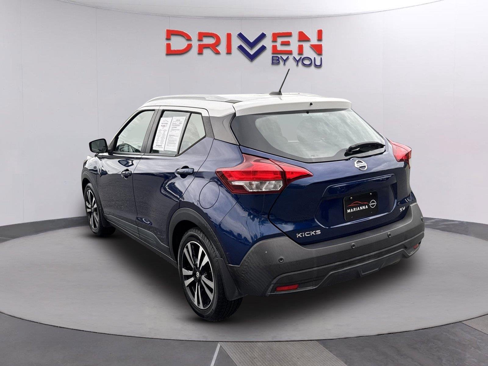 Used 2020 Deep Blue Pearl/Fresh Powder Nissan SV image 5