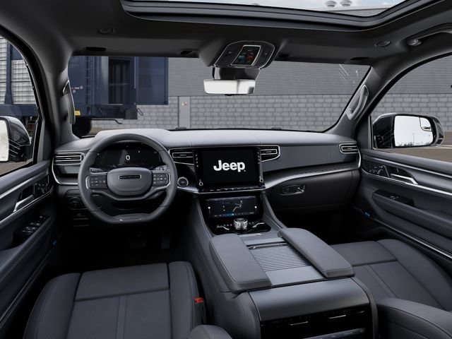 New 2026 Bright White Clear-Coat Exterior Paint Jeep Summit Obsidian image 14