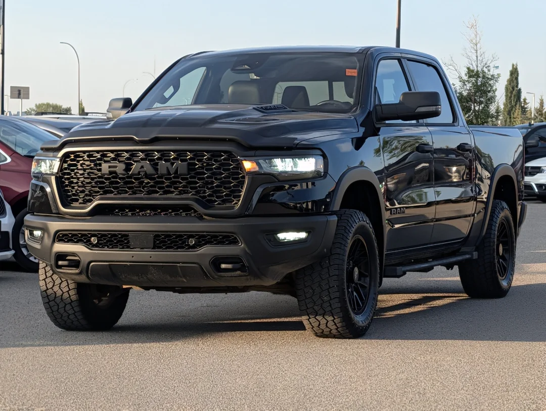 Used 2025 Black RAM Rebel - - Hurricane Twin Turbo - 4x4 - Crew Cab - Trailer Brake Ctrl & More! image 4