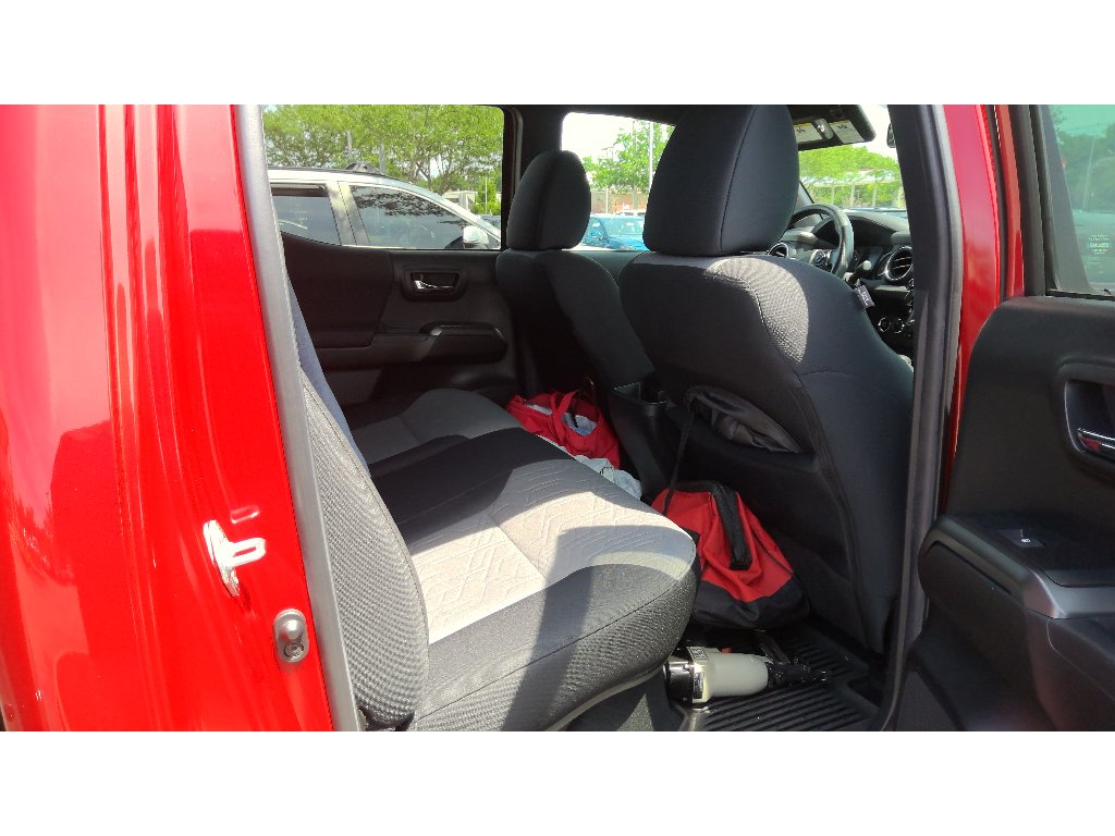 Used 2022 Barcelona Red Metallic Toyota TRD Sport image 3