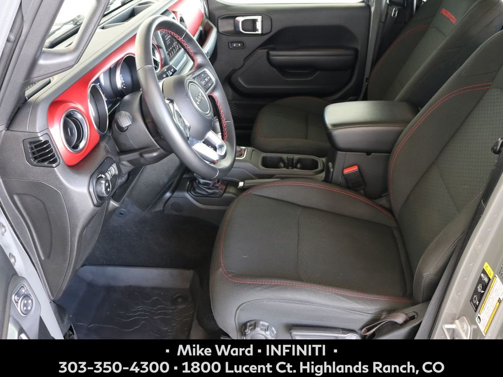 Used 2021 Gray Jeep Rubicon image 6