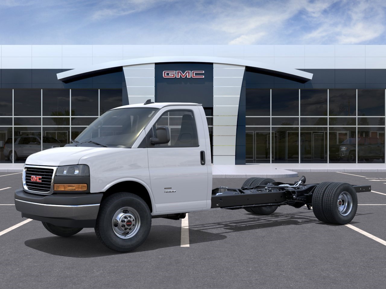New 2025 Summit White GMC 1WT image 2