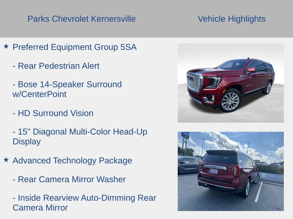 Used 2024 Red GMC Denali image 10