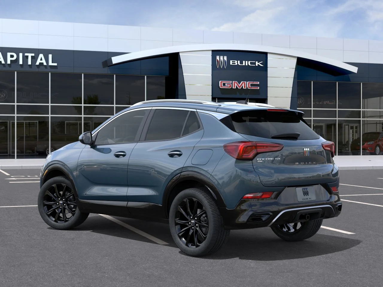 New 2026 Ocean Blue Metallic Buick Sport Touring image 4