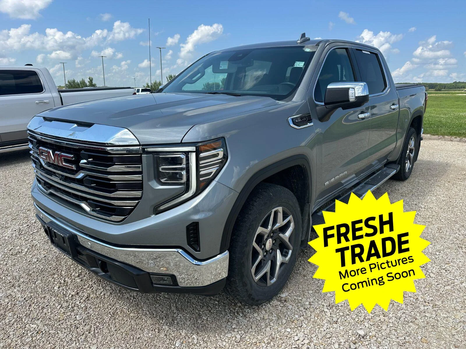 Used 2023 Sterling Metallic GMC SLT image 1