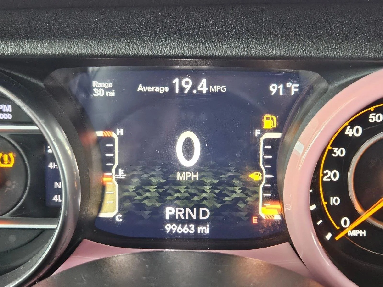 Used 2018 Bright White Clearcoat Jeep Sahara image 10