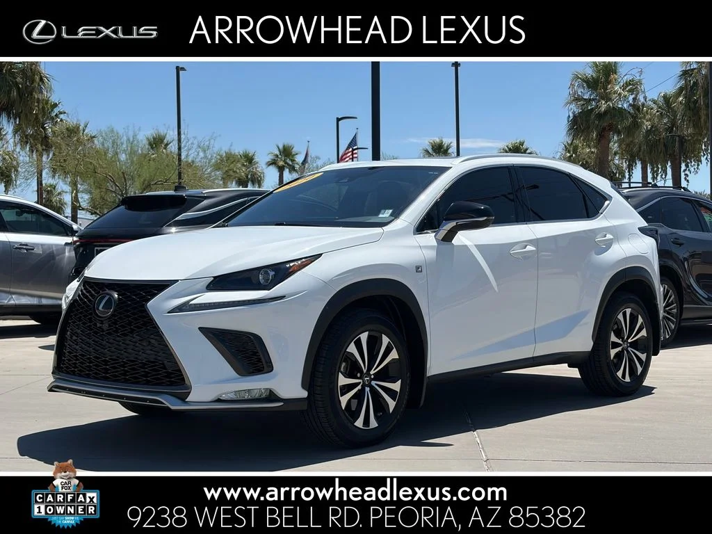 Used 2020 White Lexus 300 F Sport image 1