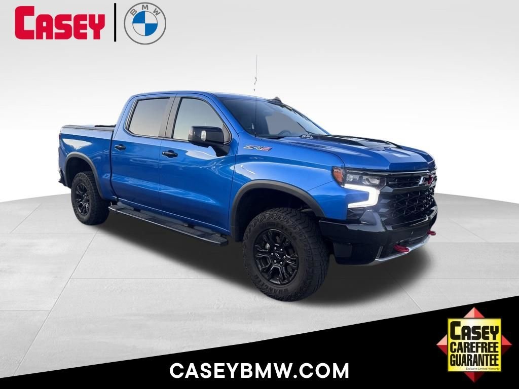 Used 2022 Blue Chevrolet ZR2 image 1