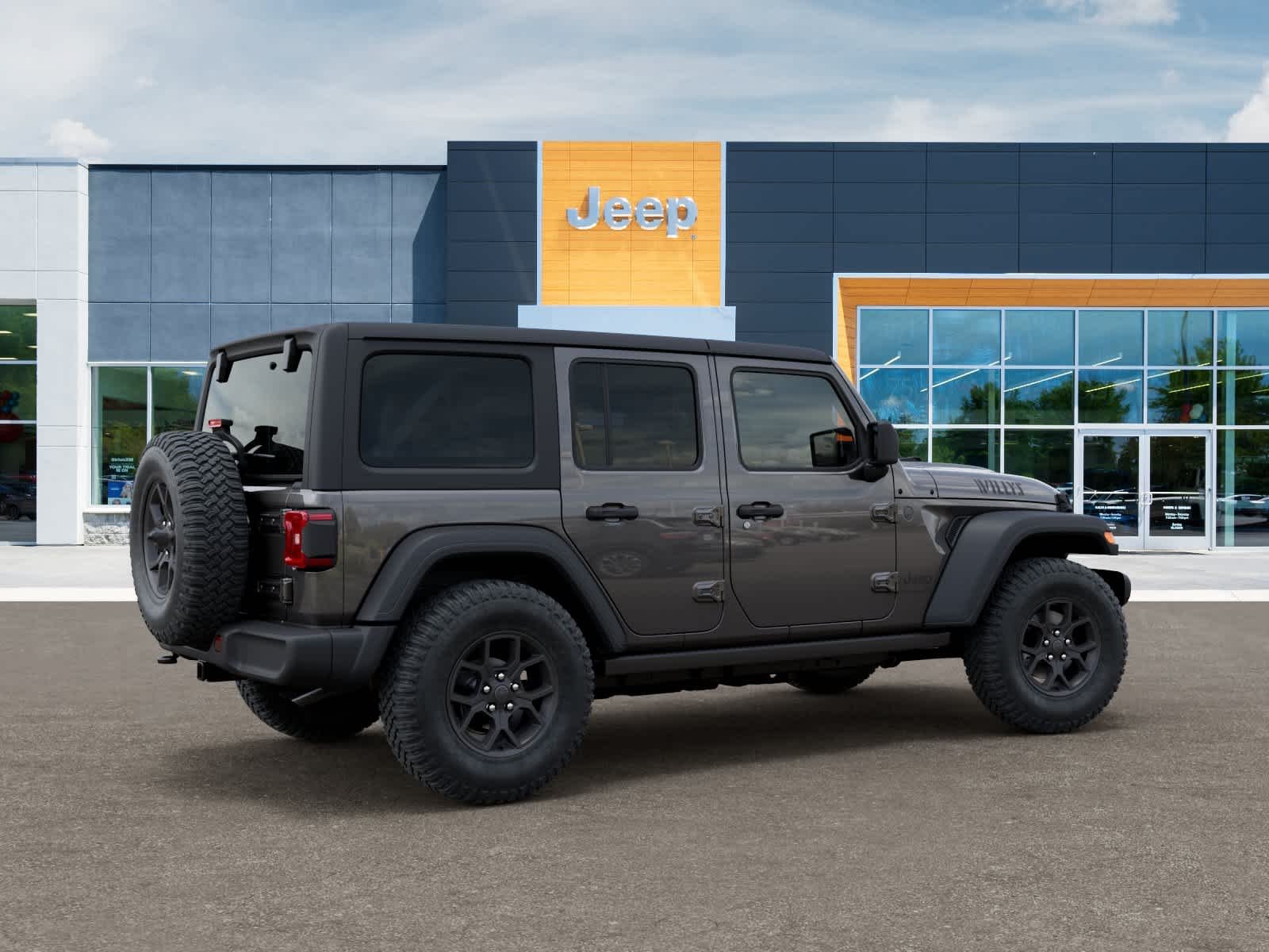 New 2026 Granite Crystal Metallic Clearcoat Jeep Willys image 4