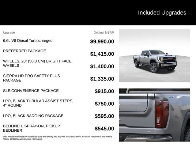 New 2026 Sterling Metallic GMC SLE image 5