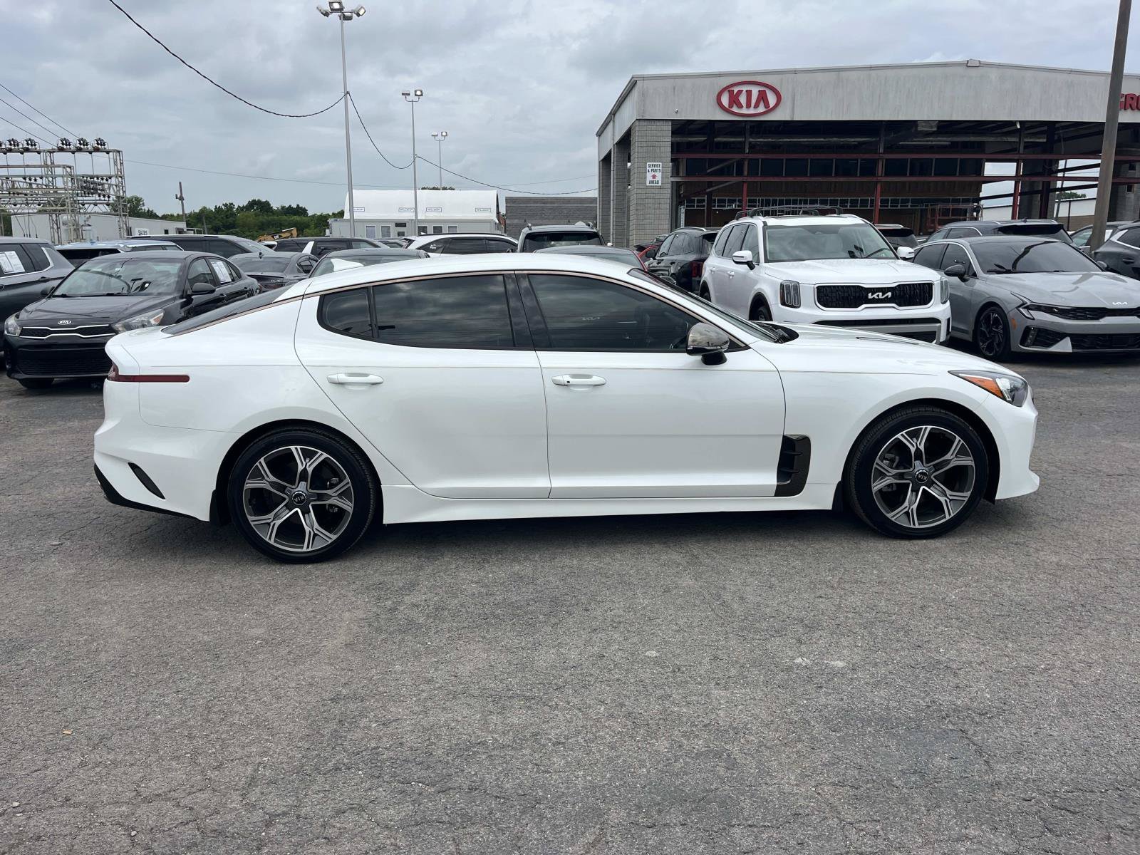 Used 2021 Snow White Pearl Kia GT-Line image 8