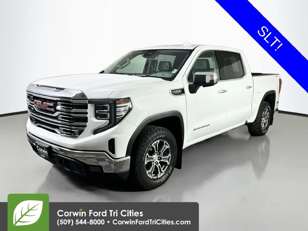 Used 2023 Summit White GMC SLT image 4
