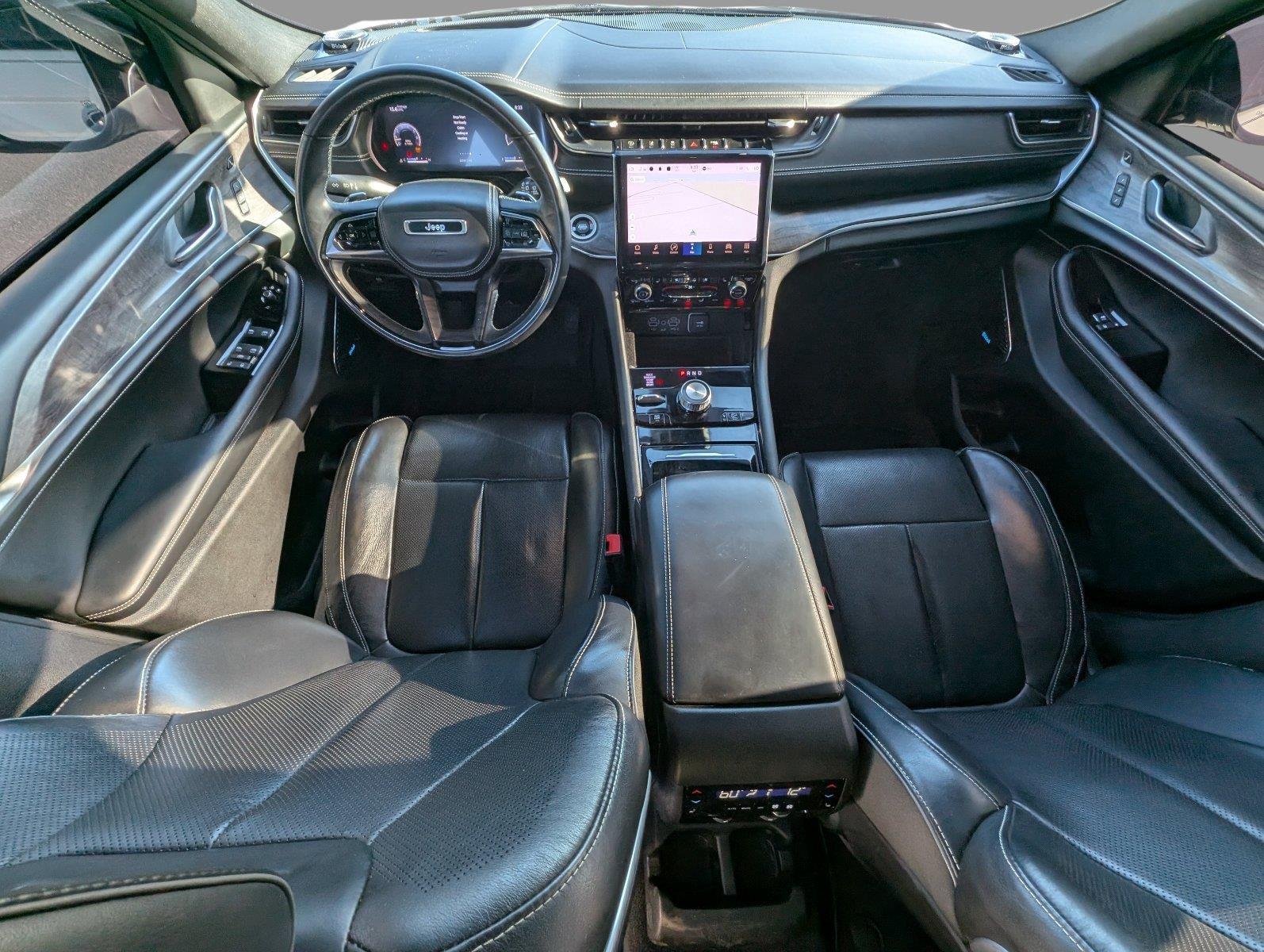 Used 2021 Bright White Clearcoat Jeep Overland image 35