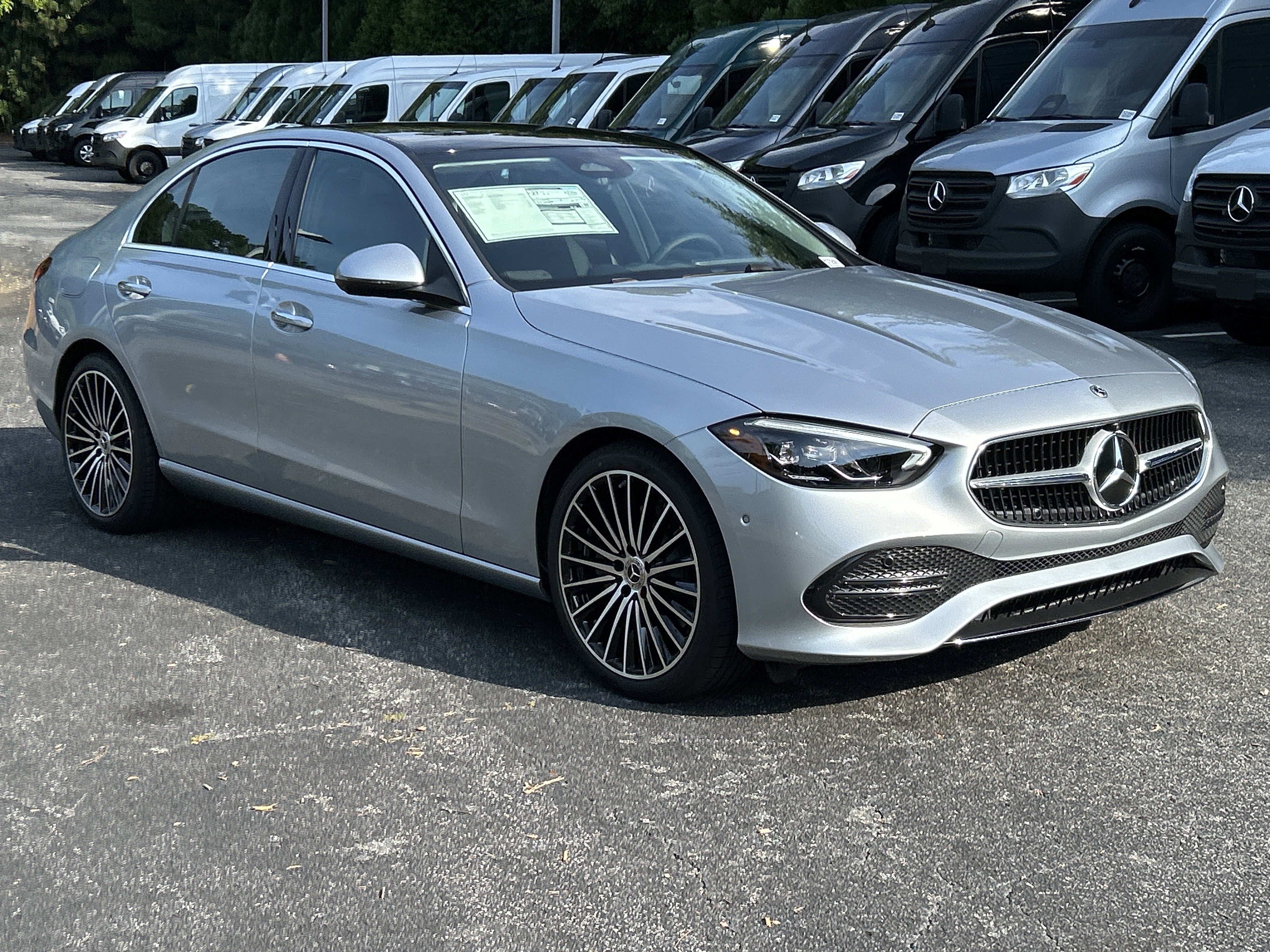 New 2026 Cirrus Silver Metallic Mercedes-Benz C 300 4MATIC® Sedan image 4
