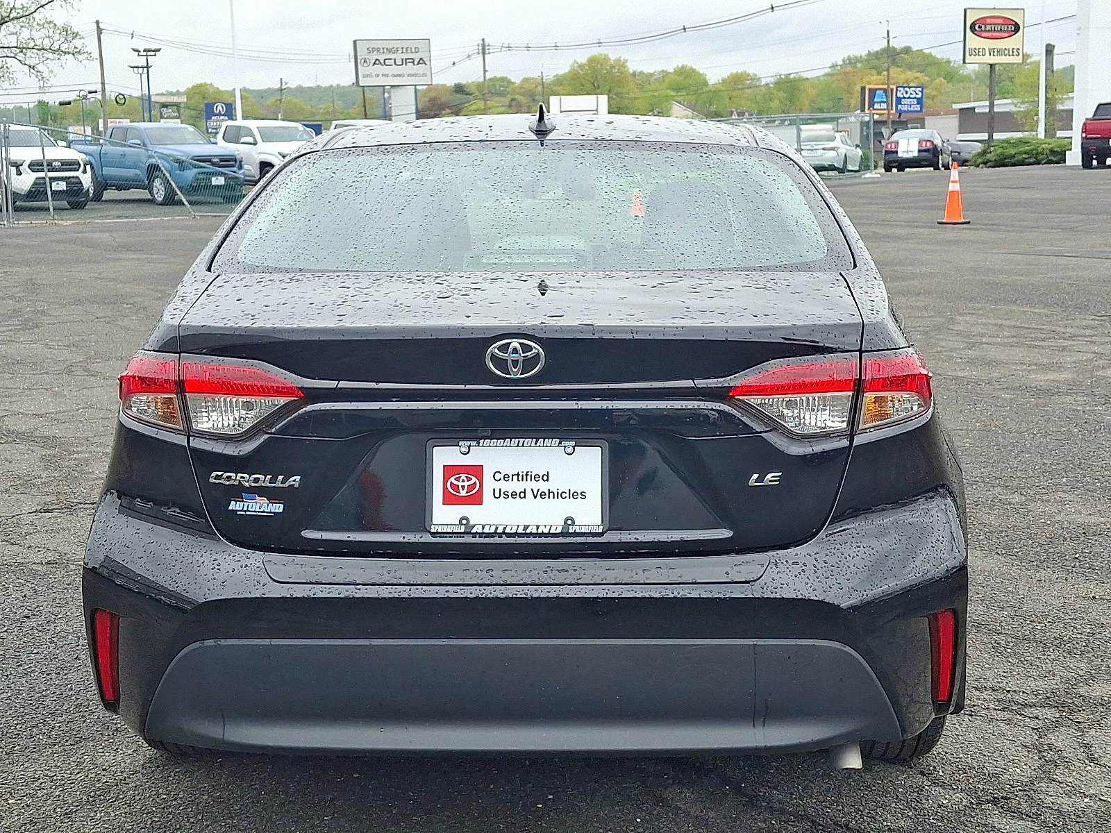 Used 2024 Midnight Black Metallic - 218 Toyota LE image 6
