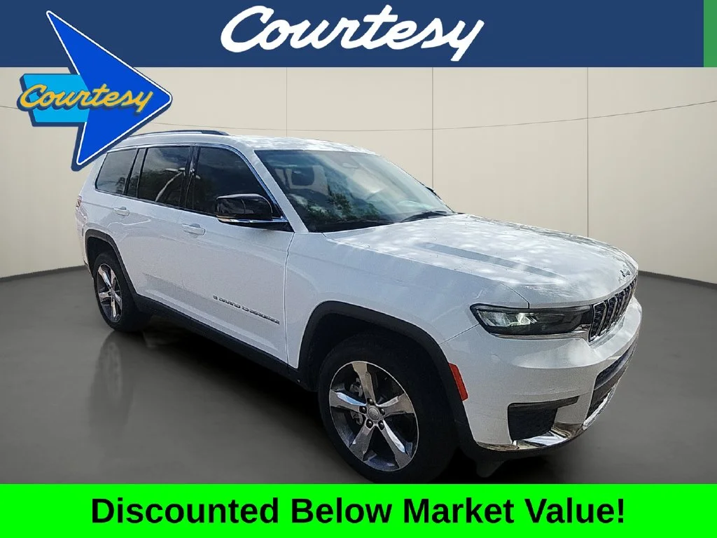 Used 2021 White Jeep Limited image 1