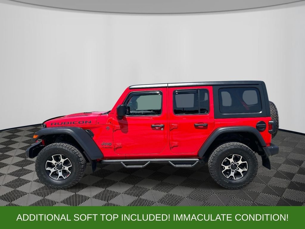 Used 2020 Red Jeep Unlimited Rubicon image 2