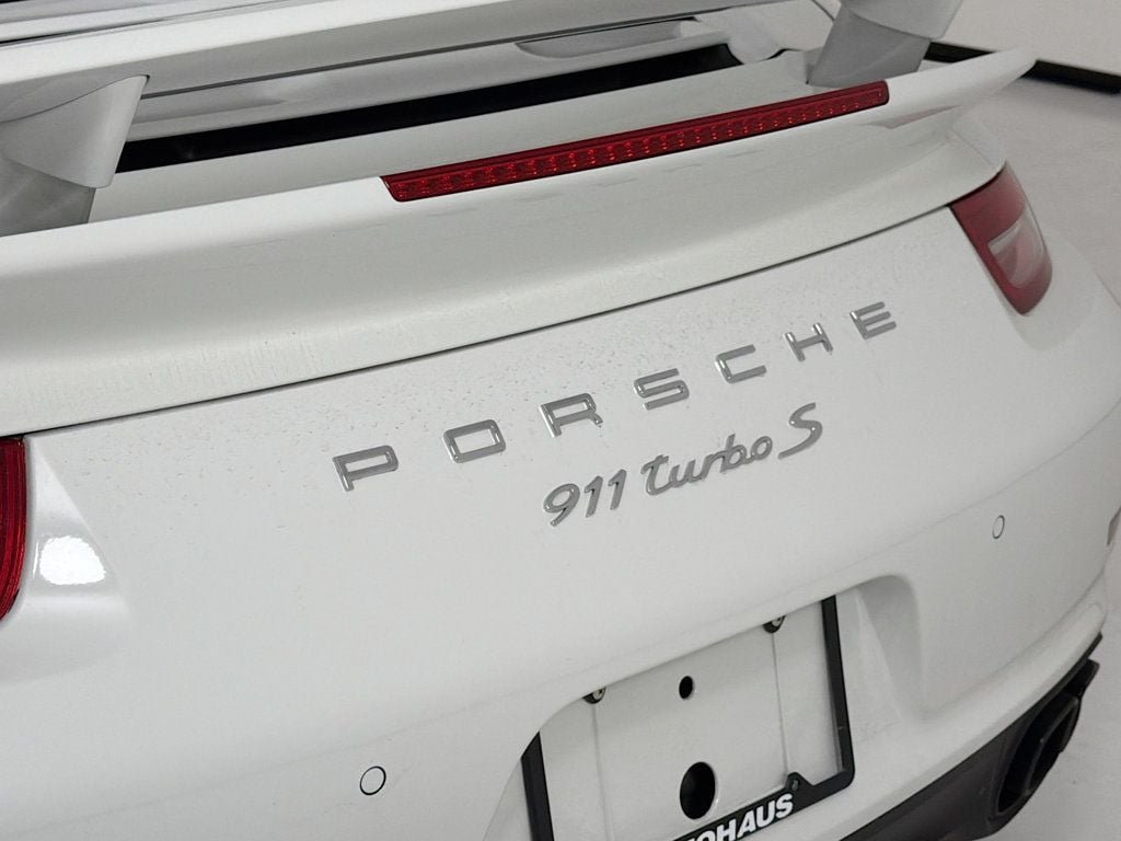 Used 2014 White Porsche Turbo Cabriolet image 23