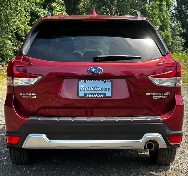 Used 2021 Crimson Red Pearl Subaru Touring image 8