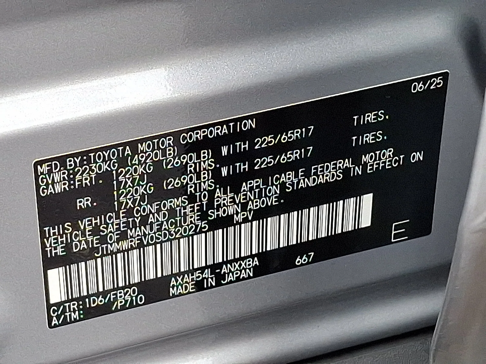 Used 2025 Silver Sky Metallic - 1D6 Toyota Hybrid LE image 29