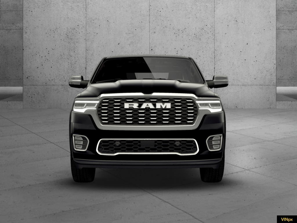 New 2026 Diamond Black Crystal Pearl-Coat Exterior Paint RAM Tungsten image 11