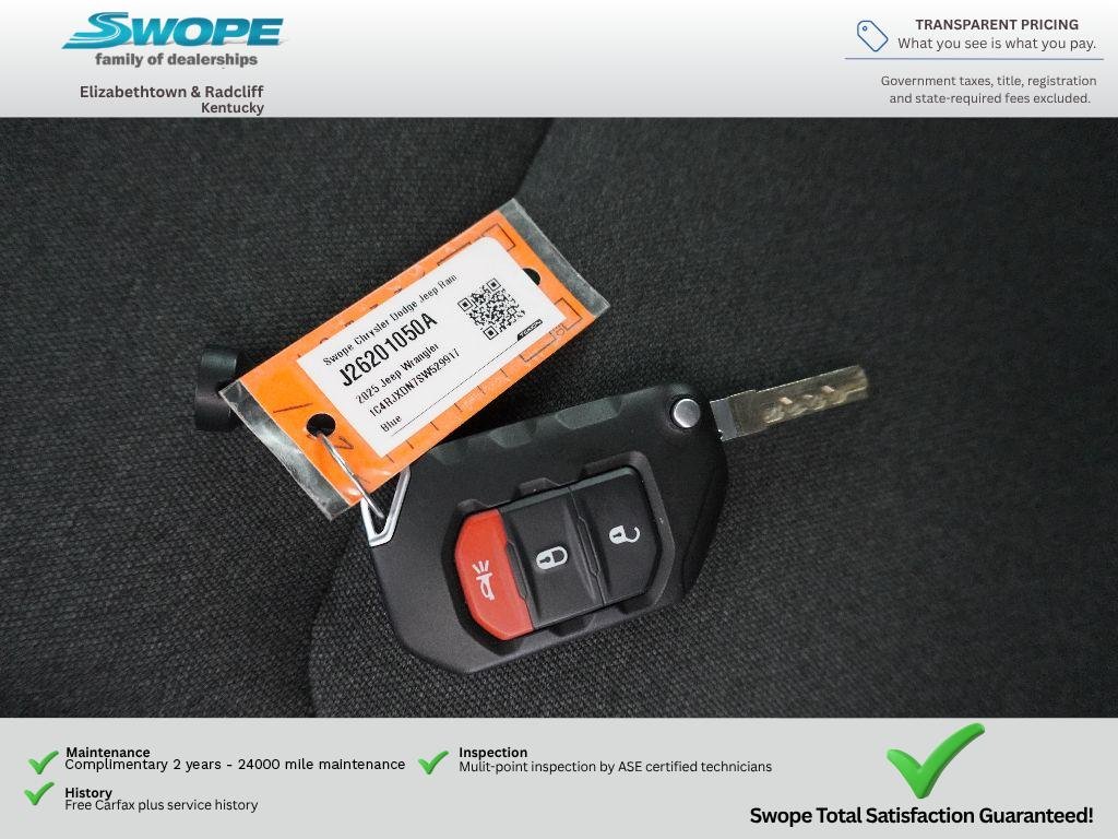 Used 2025 Hydro Blue Pearlcoat Jeep Willys image 29