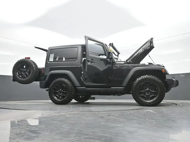 Used 2014 Black Jeep Willys Wheeler image 31