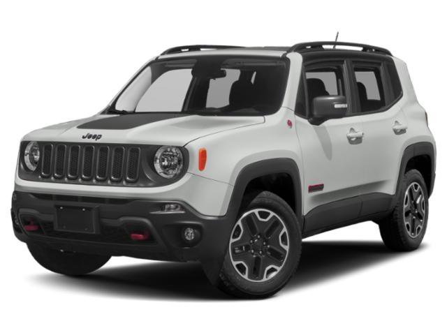 Used 2018 Alpine White Jeep Trailhawk image 1