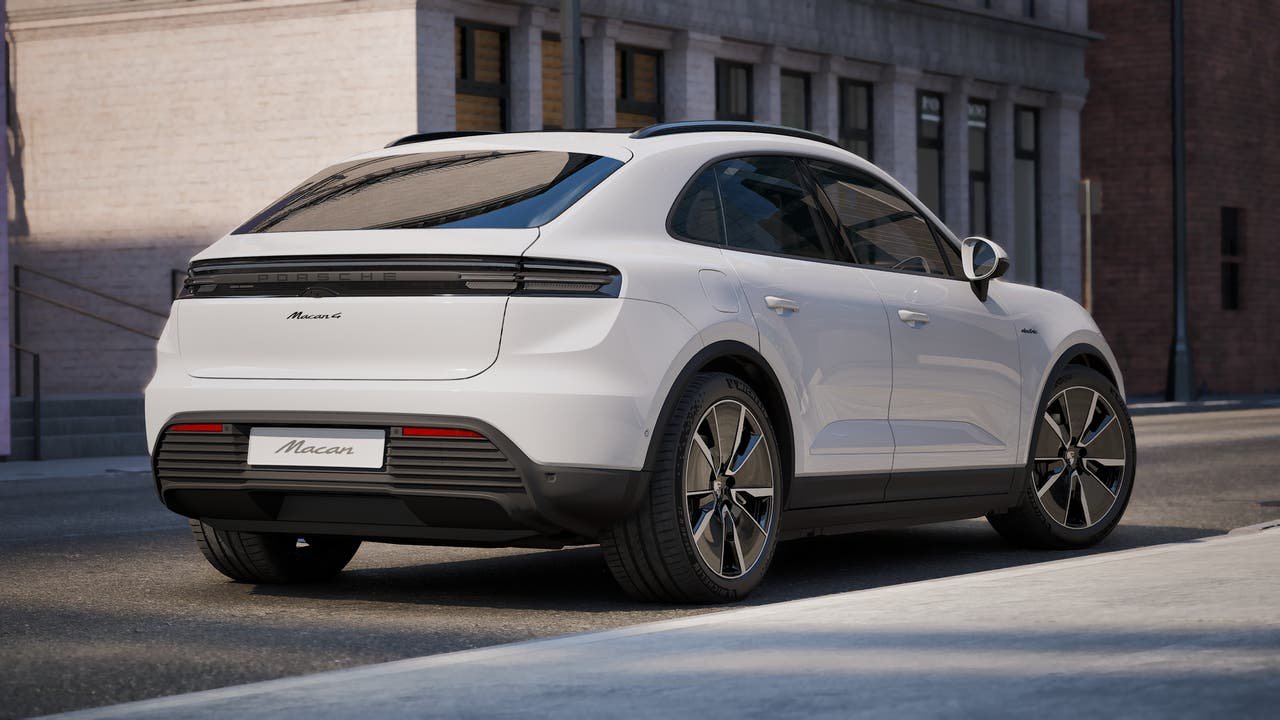 New 2027 White Porsche 4 Electric image 9