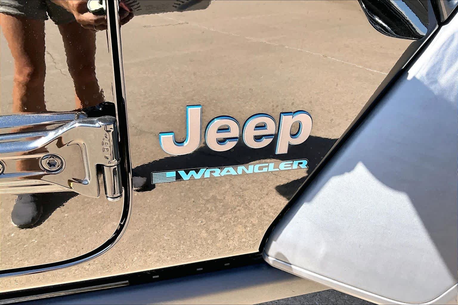 Used 2023 Black Clearcoat Jeep Willys image 19