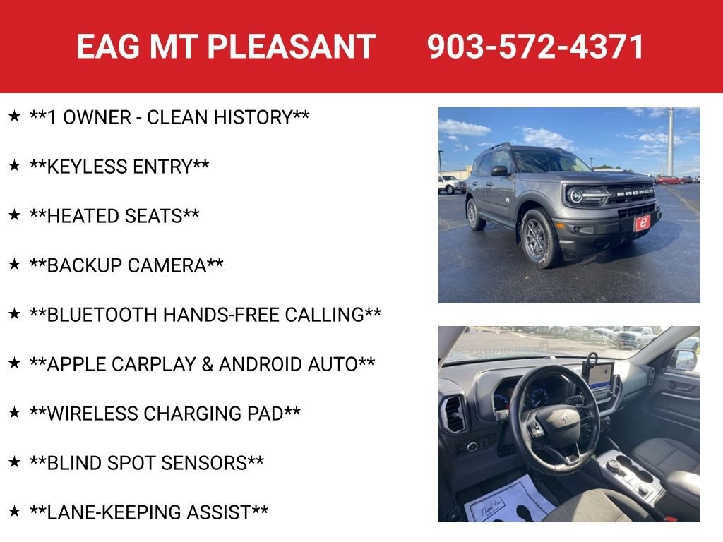Used 2023 Carbonized Gray Metallic Ford Big Bend image 4