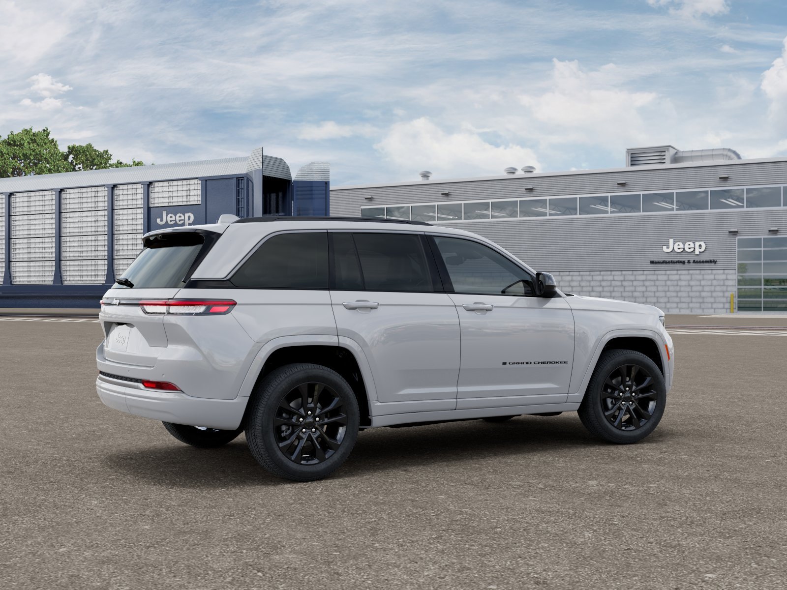 New 2026 Bright White Clear-Coat Exterior Paint Jeep Limited Reserve image 2