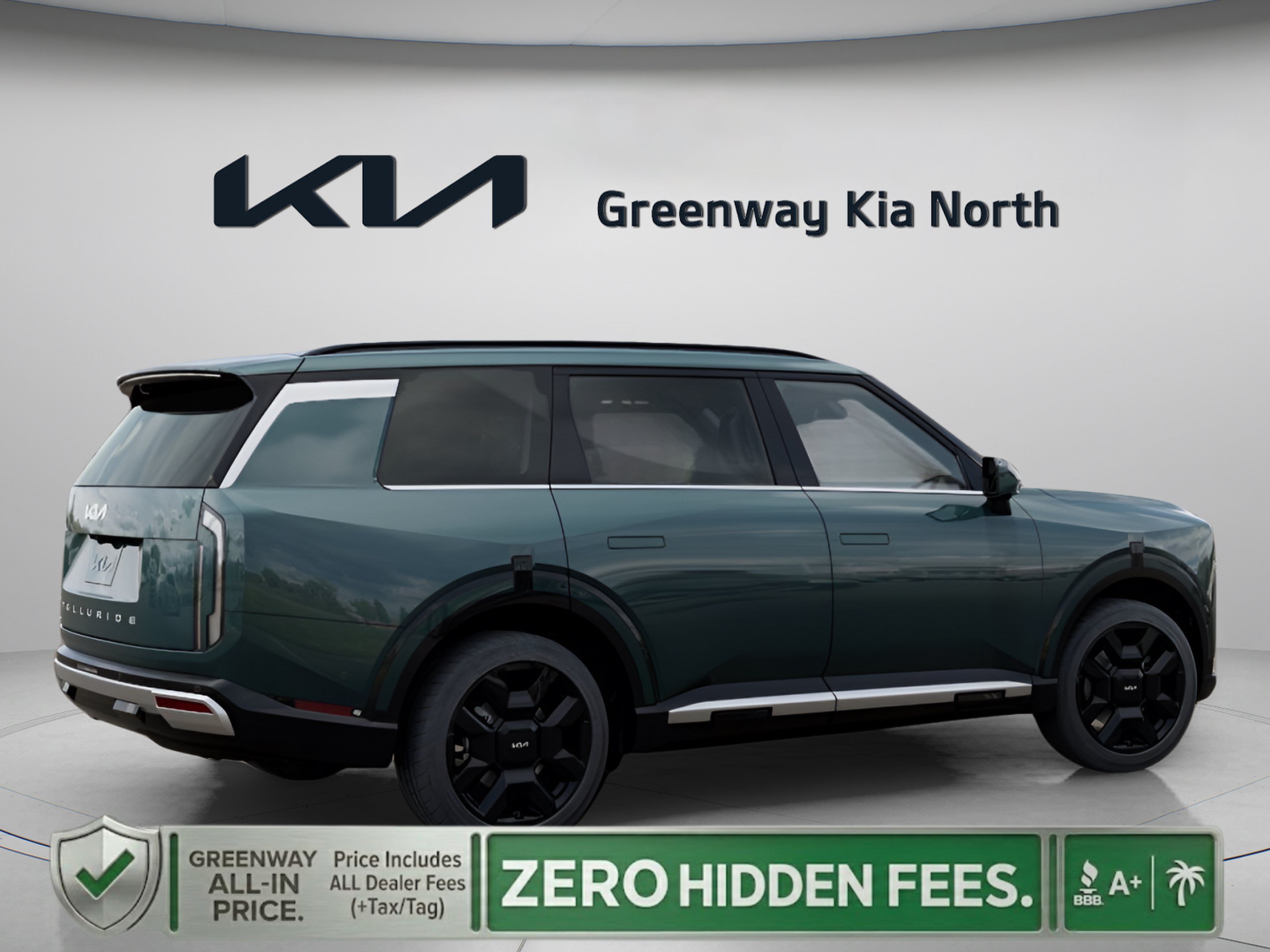 New 2027 Black Jade Green Kia SX image 7
